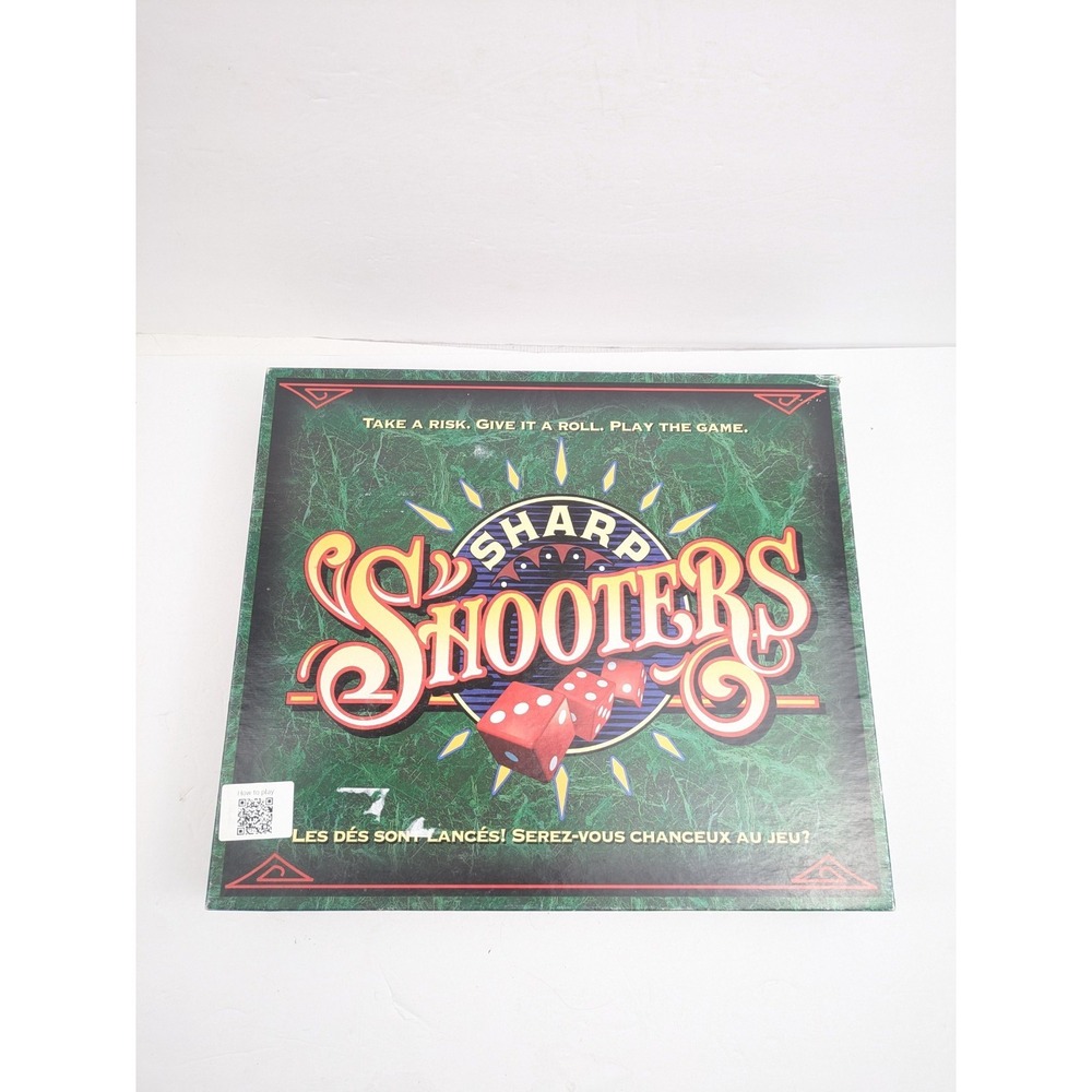 Sharp Shooters Milton Bradley 1994 Dice Board Game 100% Complete
